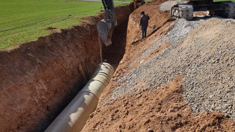 Projet d'irrigation de Kayseri Bünyan Sarıoğlan